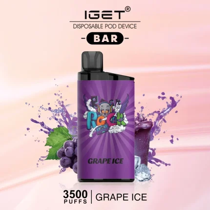Authentic IGET Bar Plus disposable vape available in Australia with premium design and a selection of the best IGET vape flavours.