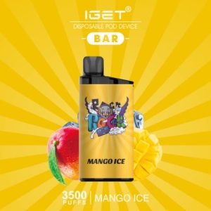 Buy Vapes Australia featuring premium IGET vape disposable with fruity flavours available online at Australian THC Vape