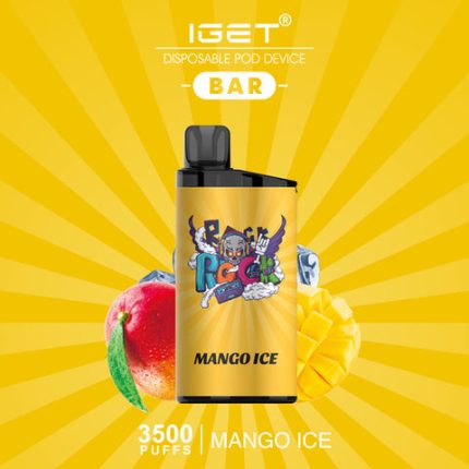 Buy Vapes Australia featuring premium IGET vape disposable with fruity flavours available online at Australian THC Vape