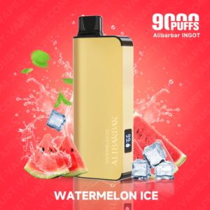 Buy ALIBARBAR Watermelon Ice disposable vape featuring one of the most popular Alibarbar vape flavours available in Australia