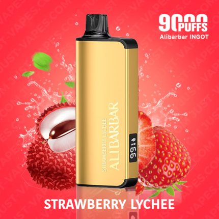 Alibarbar vape flavours Strawberry Lychee ALIBARBAR Vape 9000 Puffs Australia
